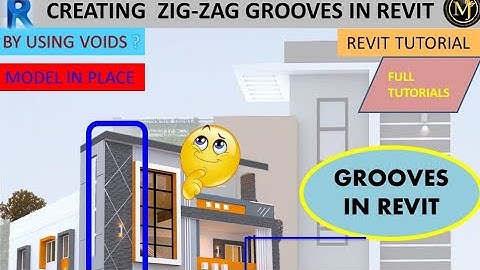 ZIG ZAG EXTRUSION |FAMILY CREATION|REVITTUTORIALS |CIVIL|ARCHITECTURE |REVIT IN TAMIL|VOID EXTRUSION