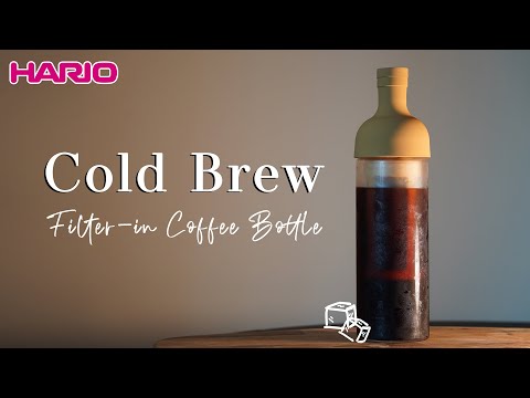 Hario Cold Brew Coffee Filter in Bottle (Mocha)