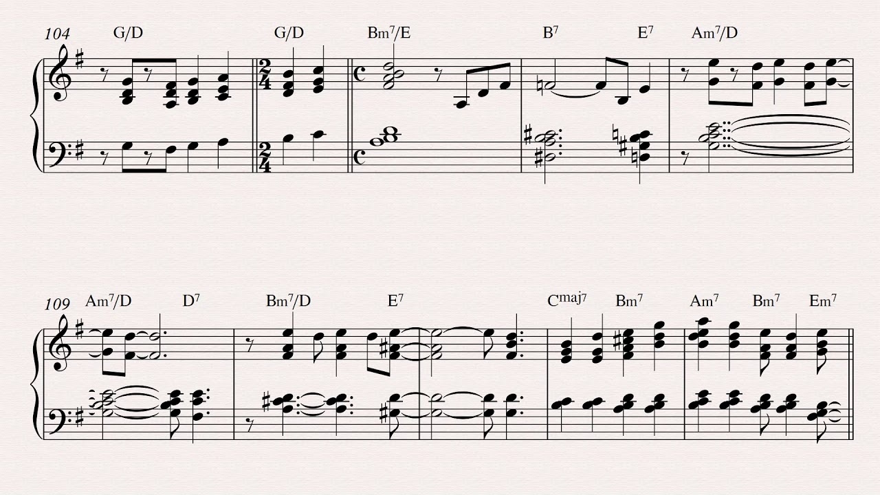 Bill Evans - Theme From Mash (transcription)