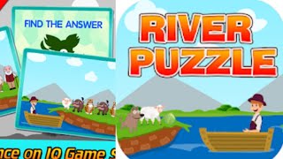 River Crossing Puzzle - IQ Test Mind Gameplay screenshot 1