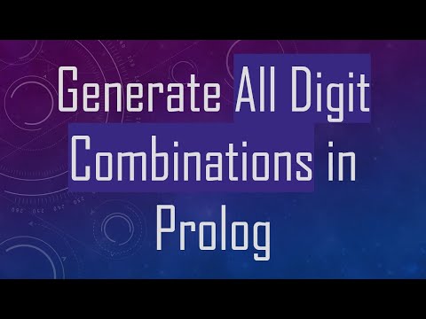 Generate All Digit Combinations in Prolog