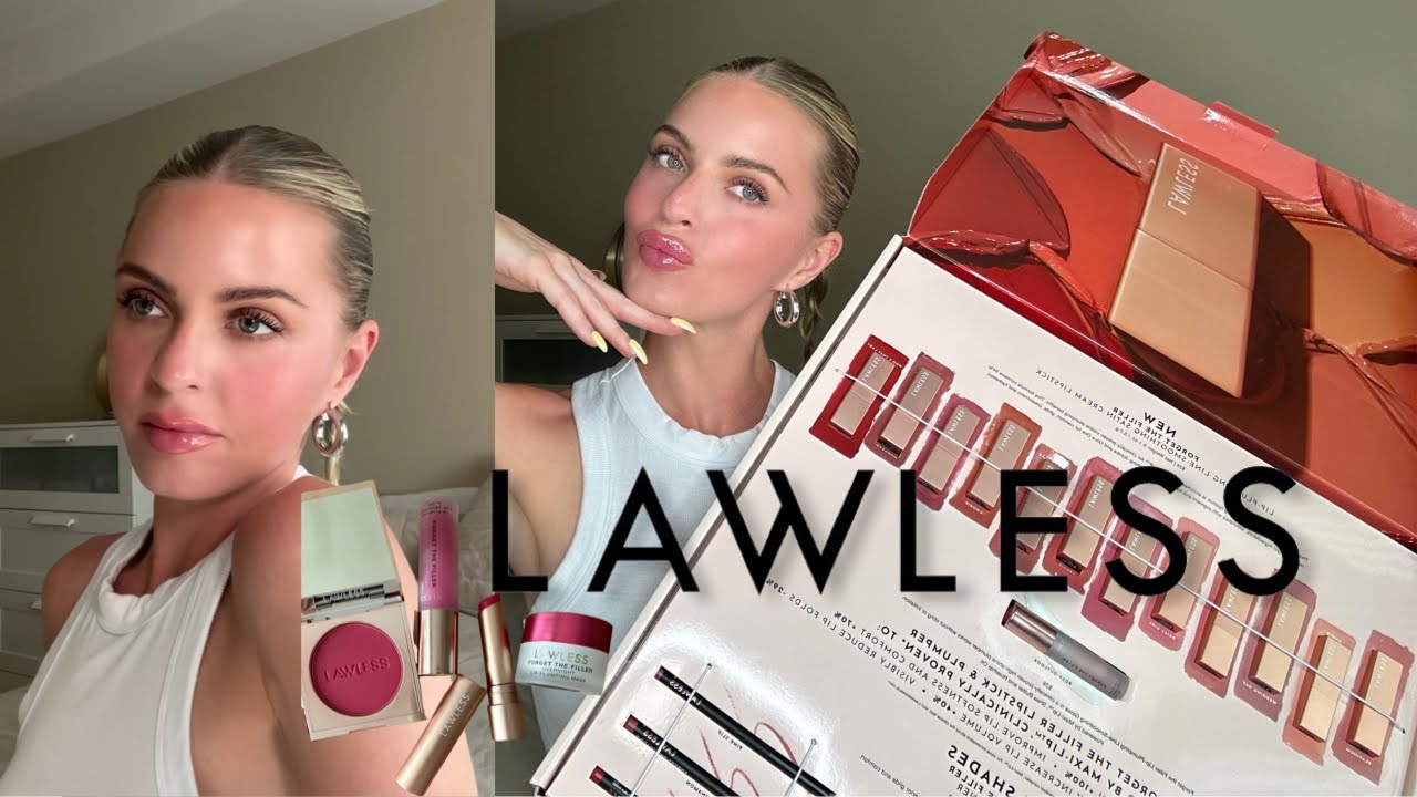 NEW! LAWLESS THE FILLER LIPSTICKS, LIPLINERS & JUICY WATERMELON*REVIEW/TUTORIAL