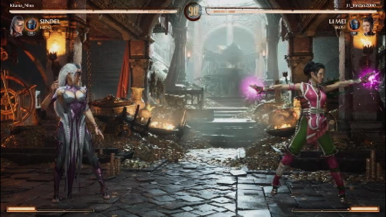 Mortal Kombat 1 online Sindel vs Li Mei - YouTube