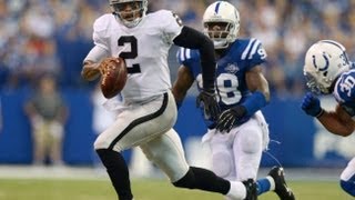 Terrelle Pryor Of Oakland Raiders Shines In Debut v. Colts