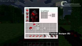 Ep. 42 | The Paintball Mod | Minecraft Mod Showcase