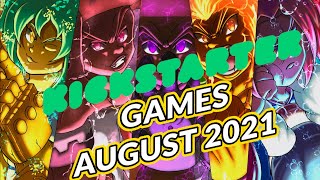 Best Kickstarter Video Games - August 2021