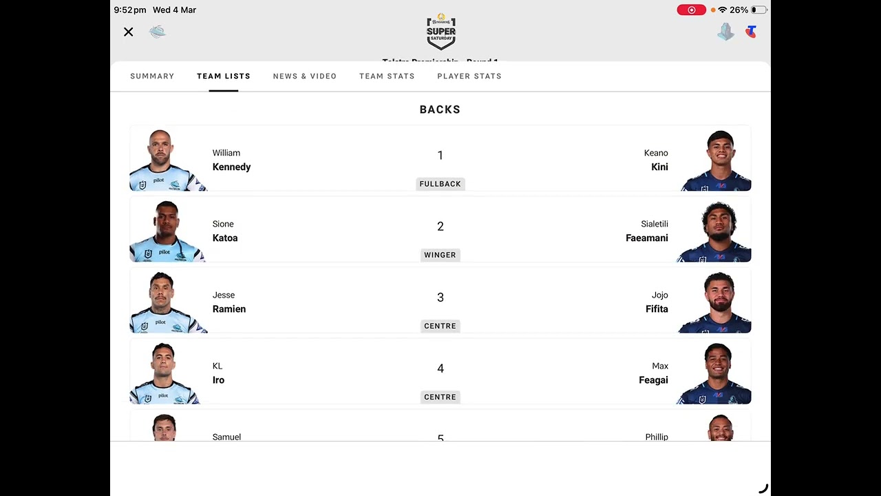 Nrl tips and predictions round 1 part 2