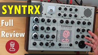 SYNTRX: Review and sound design tutorial // EMS Synthi reimagined by Erica Synths