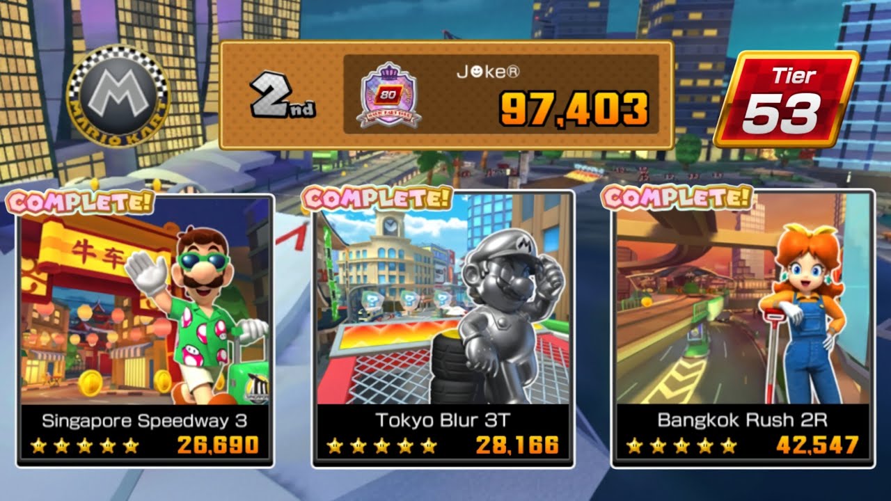 Mario Kart Tour - Winter Tour (2026) - Ranked Cup Week 1 - (F2P)