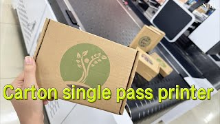 Carton single pass water based digital printer!#digitalmarketing  #carton #craft #singlepassprinter