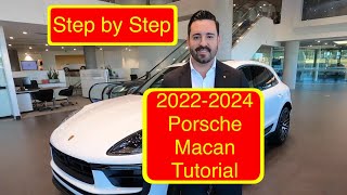 20222024 Porsche Macan Tutorial