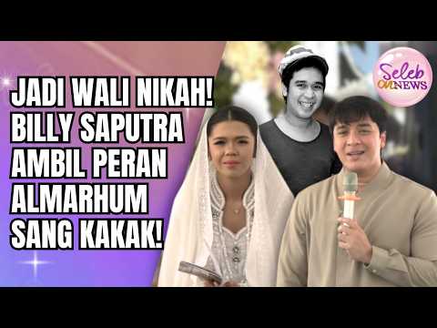 BILLY SAPUTRA OVERCOME WITH EMOTION, WALKS SISTER DOWN THE AISLE WITHOUT THE LATE OLGA SYAHPUTRA!...