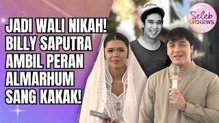 BILLY SAPUTRA OVERCOME WITH EMOTION, WALKS SISTER DOWN THE AISLE WITHOUT THE LATE OLGA SYAHPUTRA!...