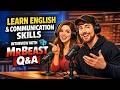 Learn English &amp; Communication Skills with MrBeast | Q&amp;A Interview Tips