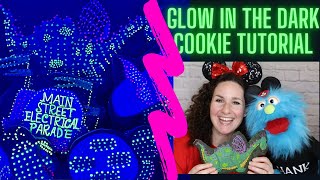 Electrical Light Parade Cookie- Glow in the Dark Cookie Tutorial