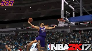 NBA 2K17 Mobile MyCareer EP #27 - I AM A REAL DUNKER!!😤😤