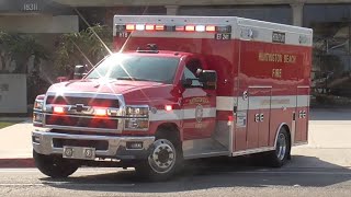 Huntington Beach Fire Dept. ET241 Responding 9/10/2025