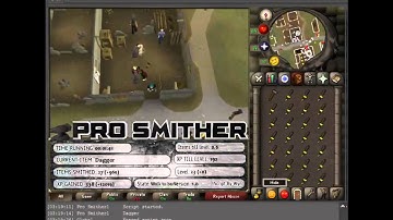 Runescape Old School Pro Smither Bot  Does all smithing stuff for you! 2015 Working