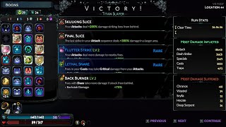 First Chronos win in Hades II, used Twin Blades