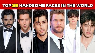 Top 25 Most Handsome Faces in the World 2025 | World’s Most Attractive Men Ranked!