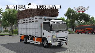 NMR71 GIGA TEBUAN CUSTOM V10 MOD BUSSID | Mod Bus Simulator Indonesia Terbaru screenshot 4