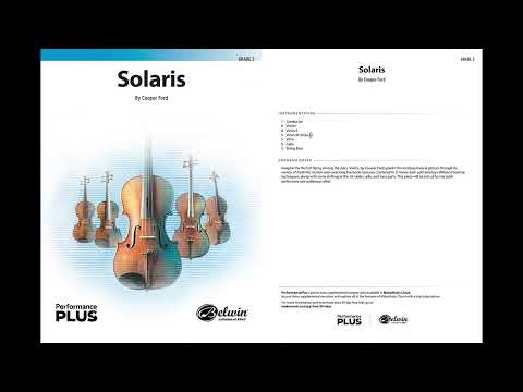 Solaris By Cooper Ford Score Sound 