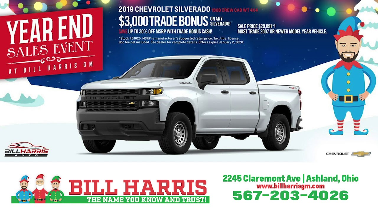 Year End Sales Event Bill Harris Auto Center YouTube