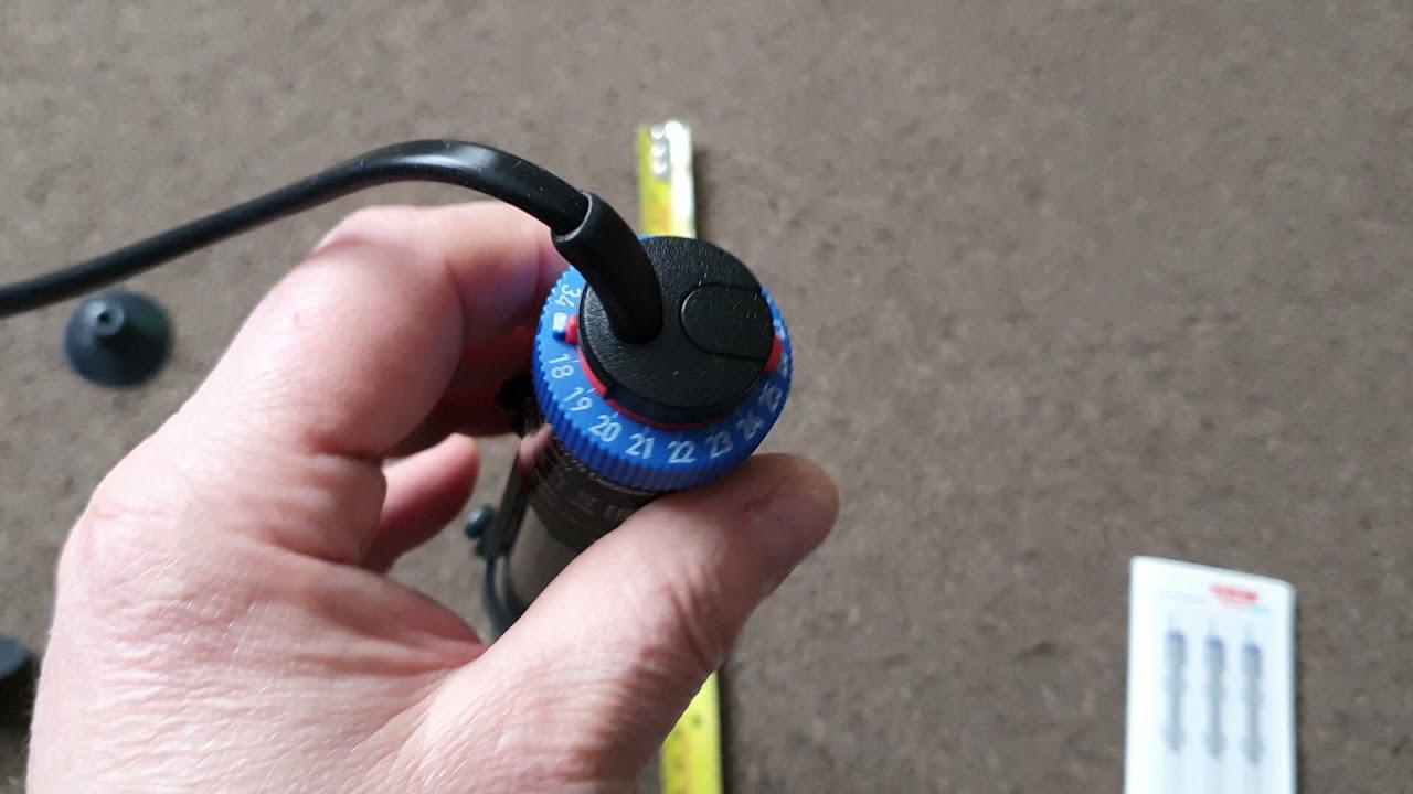 Eheim aquarium heater quick look YouTube