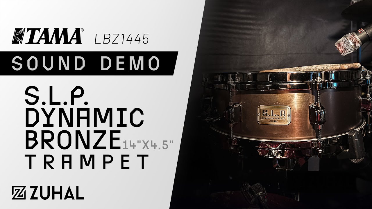 TAMA | LBZ1445 | S.L.P. Dynamic Bronze 14"x4,5" Trampet | Sound Demo