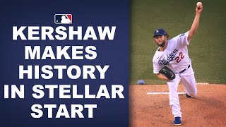 Details Clayton Kershaw makes HISTORY in dominant outing | Kersh records 2,500th career strikeout Guide