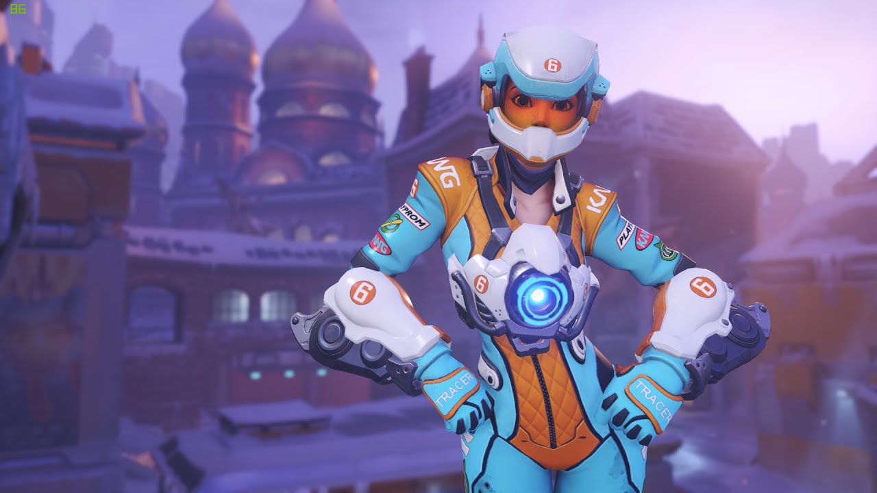 Mach T Racer Overwatch - Mach T Tracer - Skin Preview - YouTube