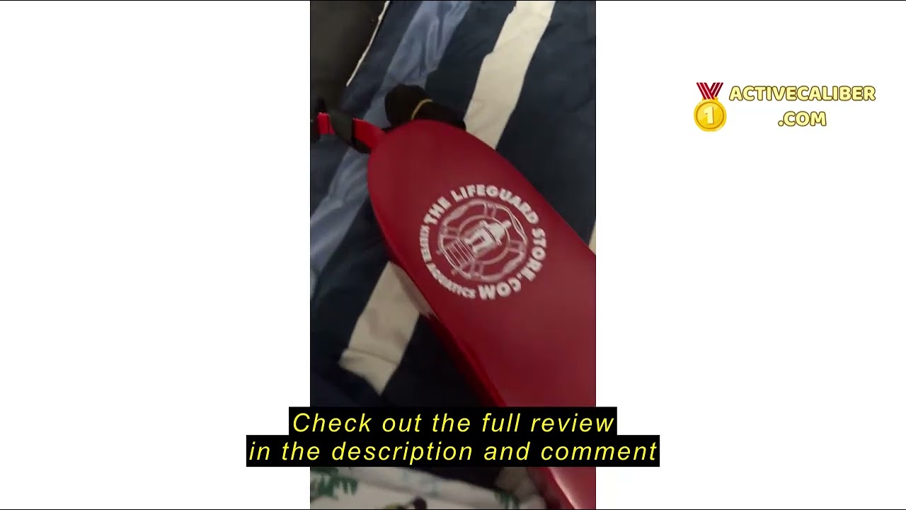 Review Rise Aquatics 40-inch and 50-Inch Standard Rescue Tubes - Red | Heavy-Duty Vinyl Exterior | W