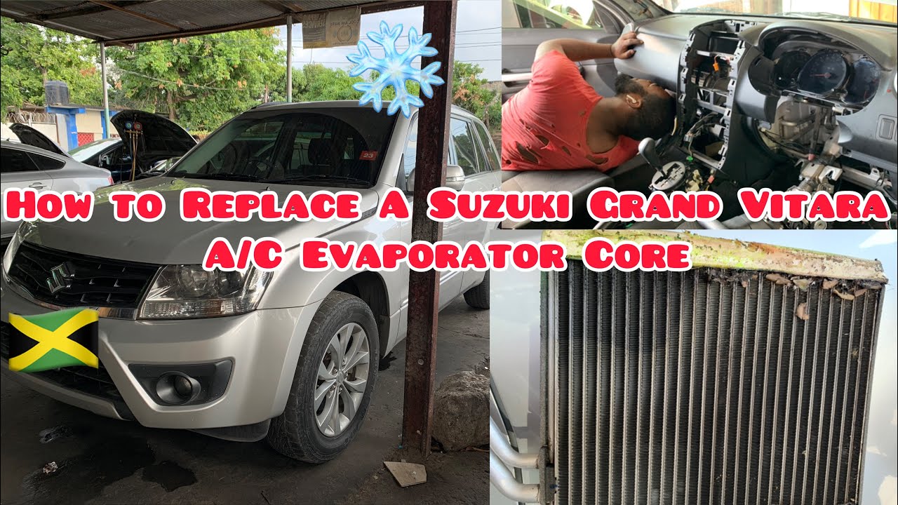 20122016 Suzuki Grand Vitara A/C Evaporator Core Replacement 
