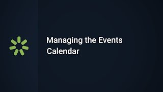Managing the Events Calendar in iSpring LMS