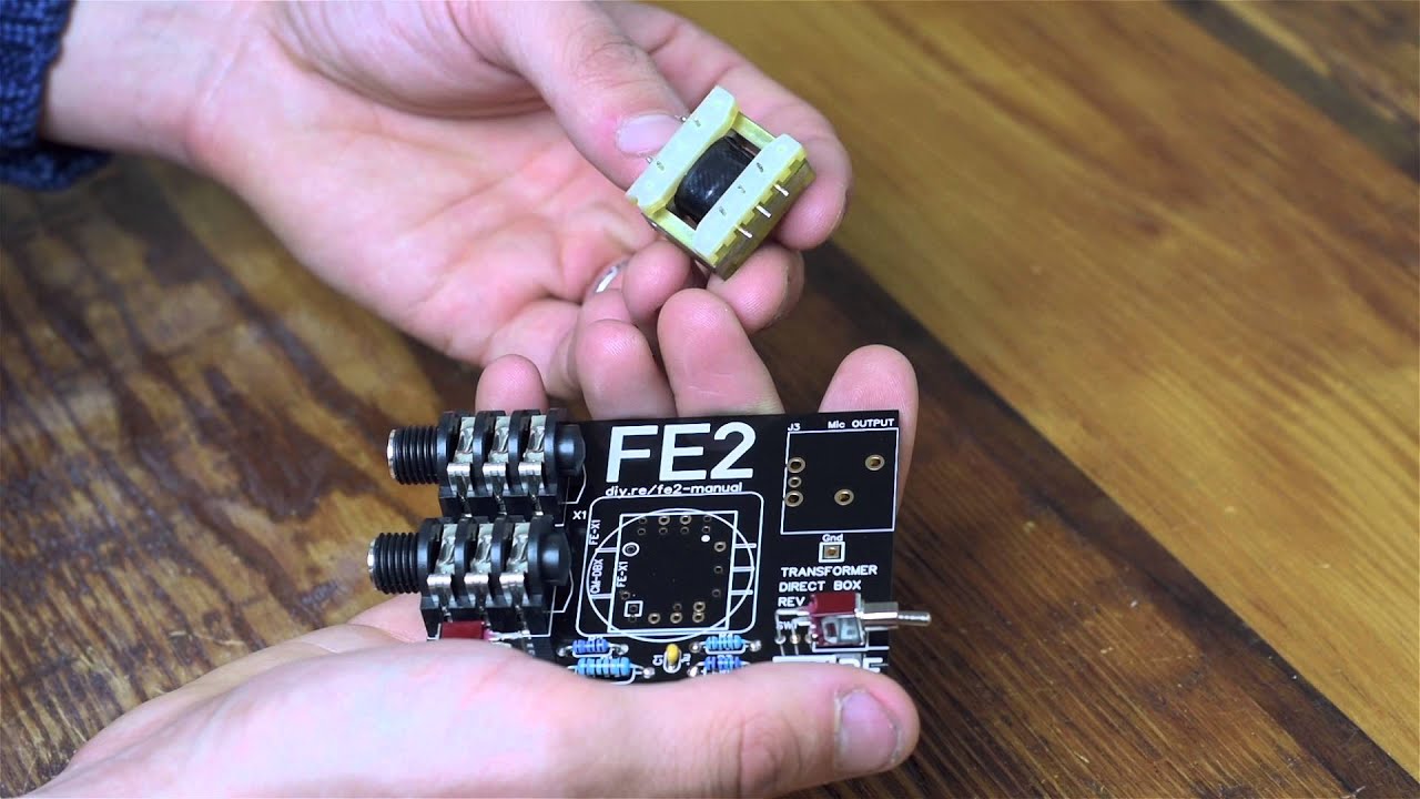 FE2 Passive DI Box Assembly Guide - YouTube