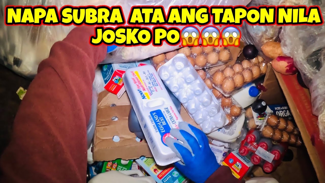 MALUPIT ANG TAPON NILA DOSE DOSENA ANG NAHARBAT #tomwallaceofficial #dumpsterdiving