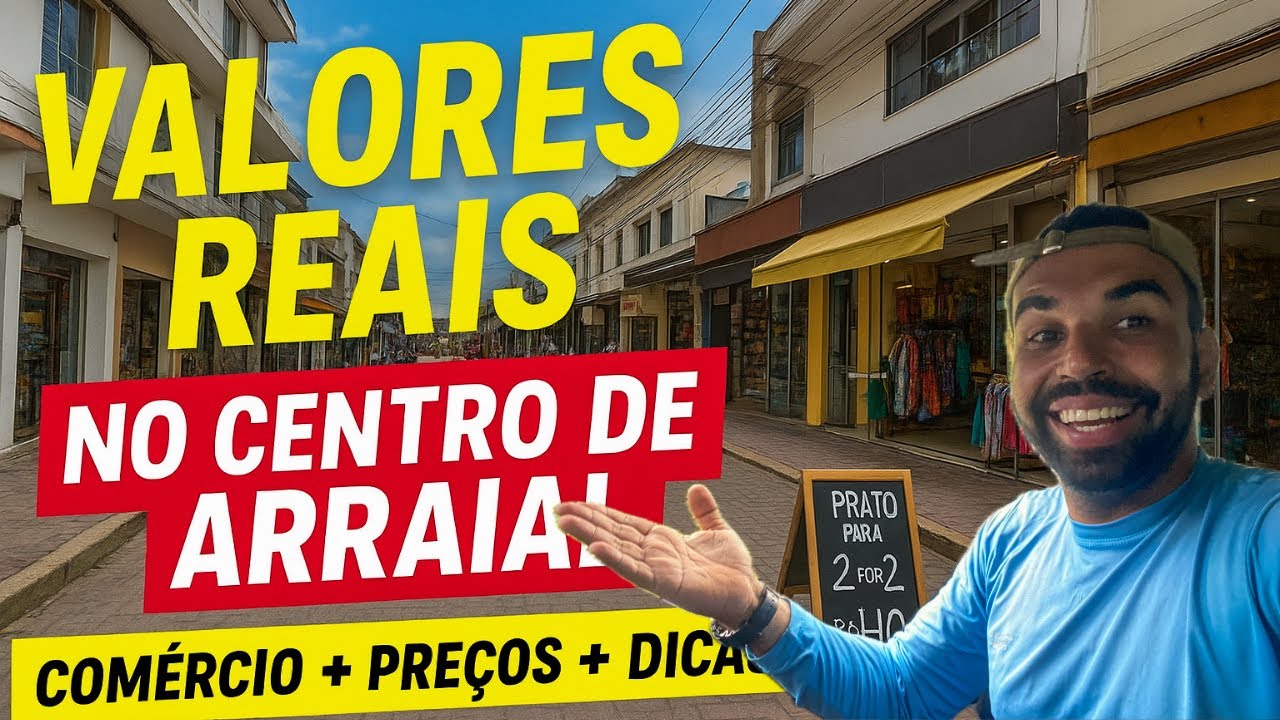 O que realmente acontece em Arraial do Cabo? Passeio pelo Centro e Praia do Forno!