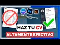 Haz tu CV de ARQUITECTO altamente efectivo | Haz qué te CONTRATEN✅