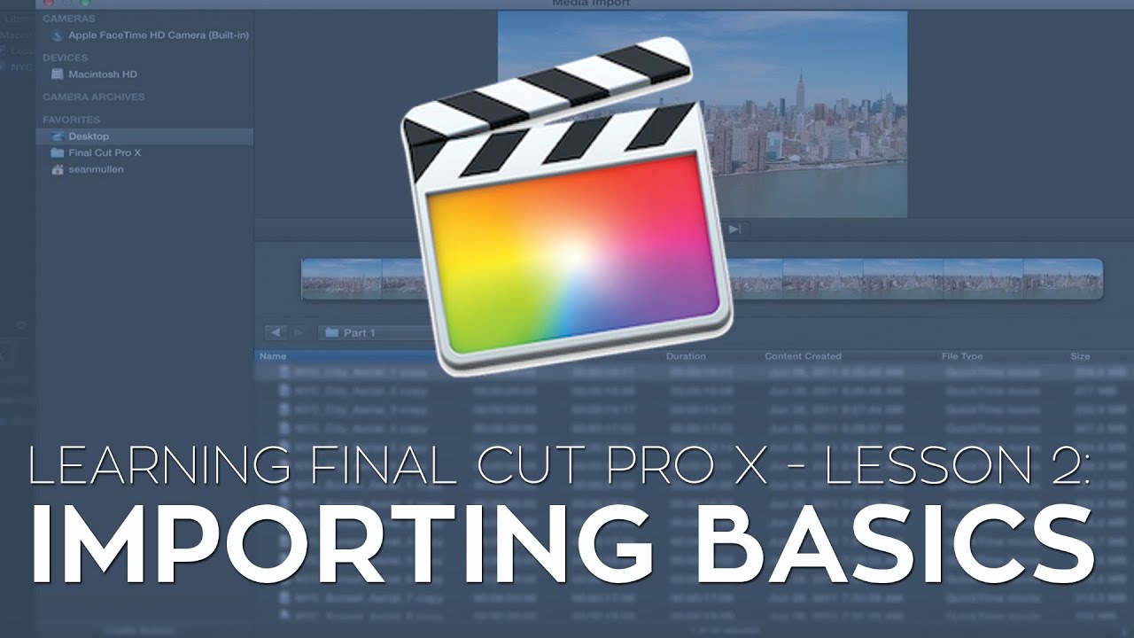 learning final cut pro x free