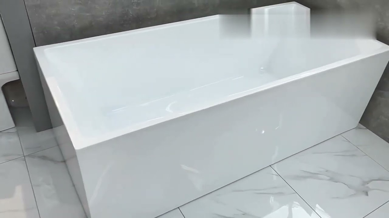 Акриловая ванна Black & White SB107