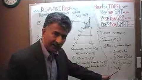 Revised GRE Math Day 369, p260 - Similar Triangles - Prep Tutor via Skype GRE, GMAT, SAT, ACT, TOEFL