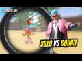 Random Fan Meetup in Solo vs Squad Ajjubhai OverPower Gameplay - Garena Free Fire