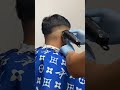 Clean mid fade comb over