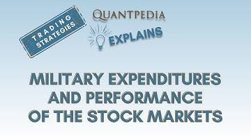 Military Expenditures and Performance of the Stock Market - Quantpedia Explains (Trading Strategies)