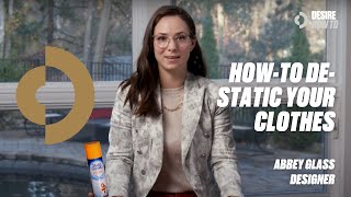 How-To De-Static Your Clothes | Abbey Glass