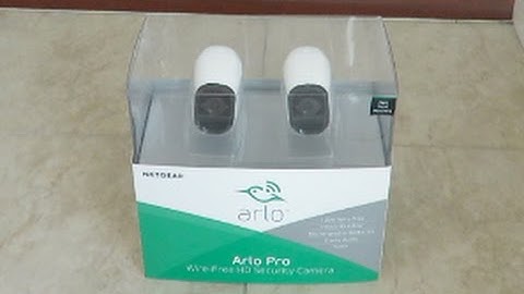 New Netgear Arlo Pro Security HD Camera Unboxing Review