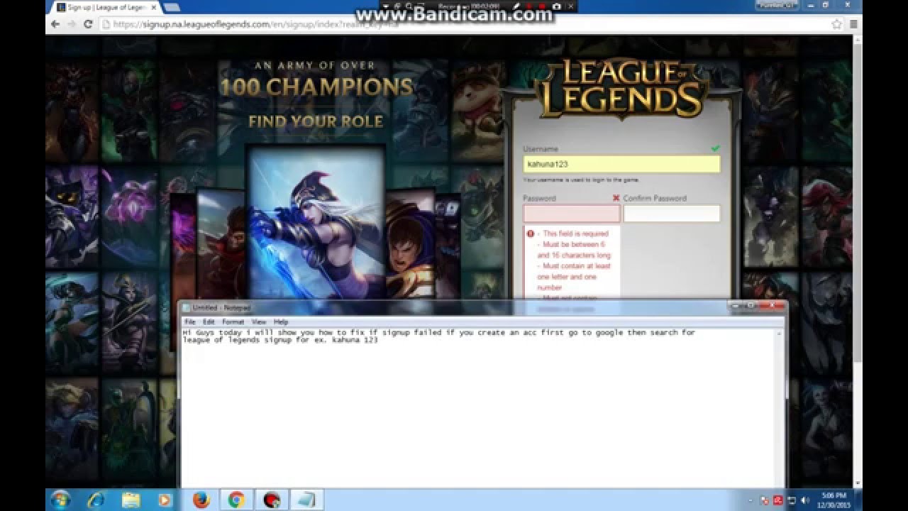 How To Fix If Signup Failed League Of Legends