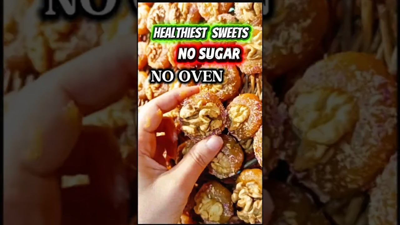 Healthiest Sweet in the World! (No Sugar - No Oil)🥮