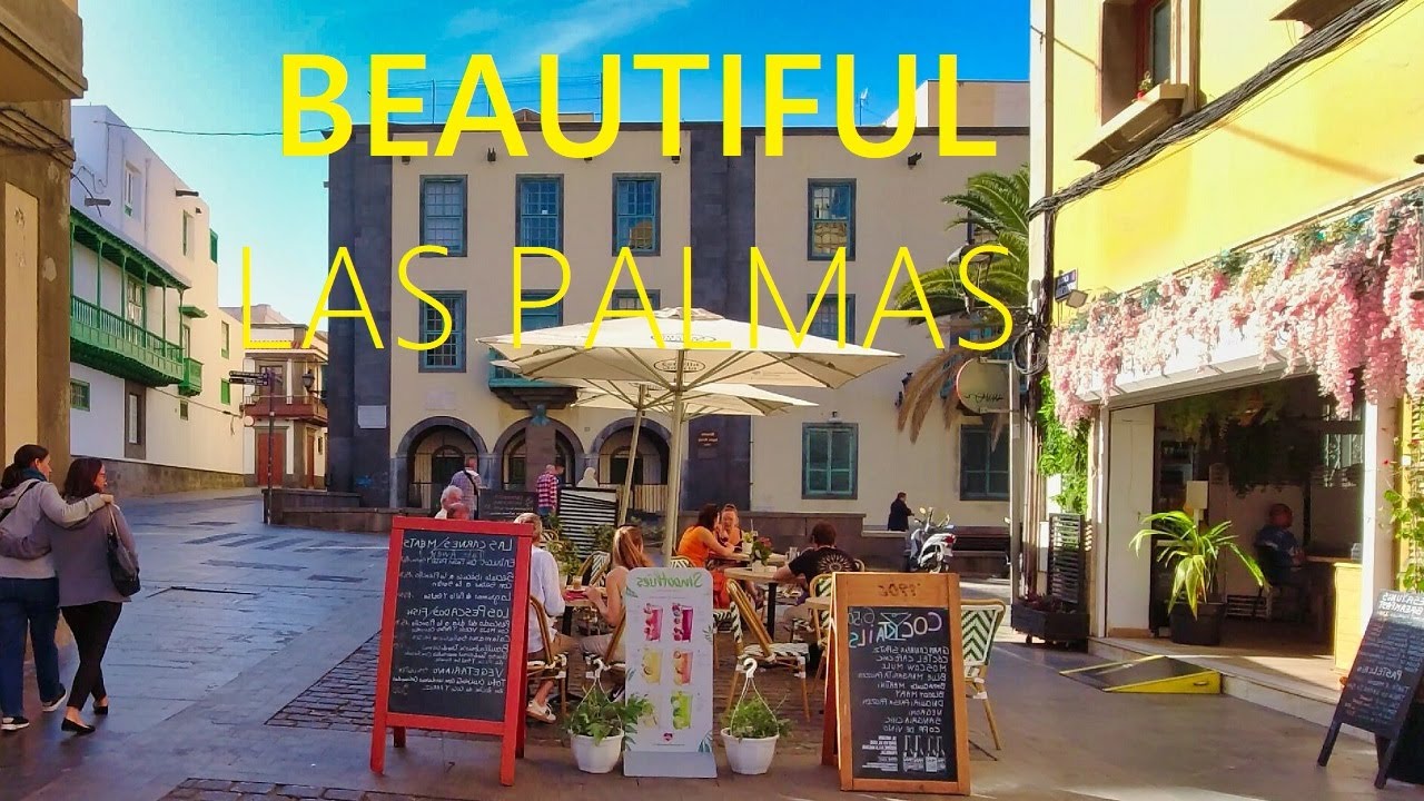Las Palmas de GRAN CANARIA Spain 2025 🇪🇸 🔴 NEW Walking Tour in Canary Islands [4K UHD]