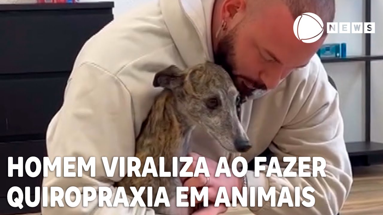 Homem viraliza ao aplicar técnica em cães, gatos e cobras